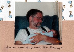 Spencer and his great uncle Dan Dorrough